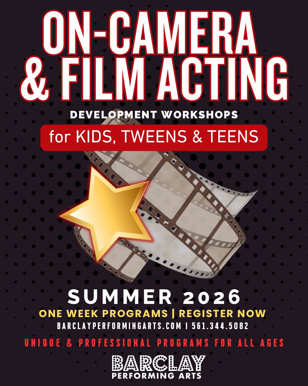 219C7C28-8C46-401D-9B3A-35B93BDE30C0Summer 2026 On-Camera & Film Acting Camps - On-Camera & Film Acting Camps